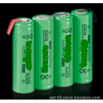 Ni-MH AA/AAA battery with tag